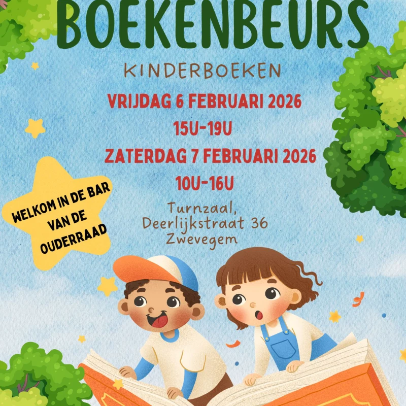 Welkom op de boekenbeurs! Welkom op het opendeurmoment!